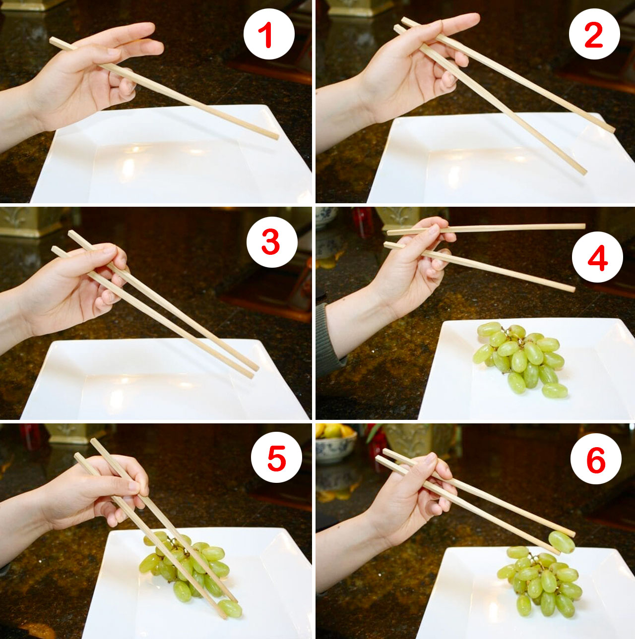 How To Hold Chopsticks Correctly 