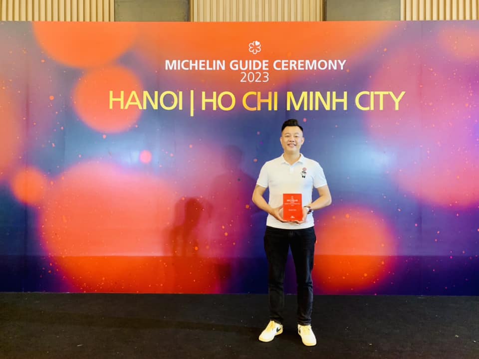 Chef Duong at Michelin Guide Vietnam