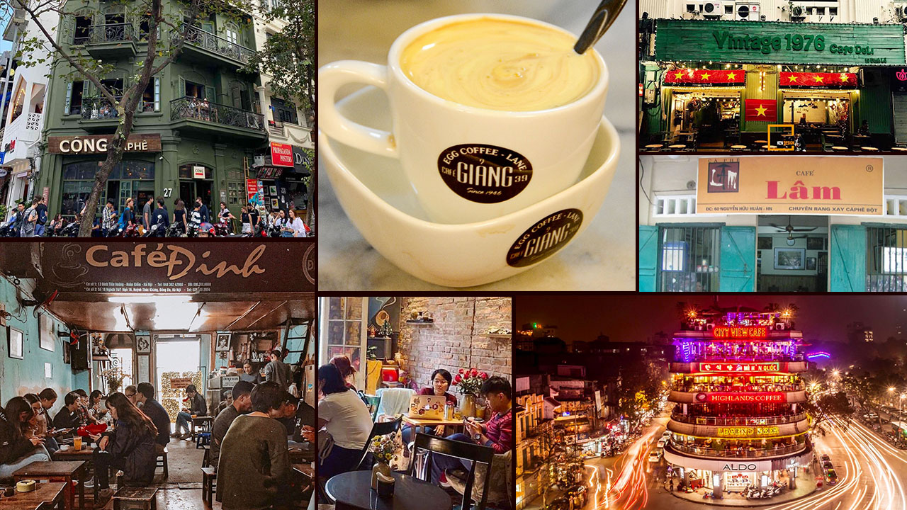 Best coffee shops in Hanoi Old Quarter