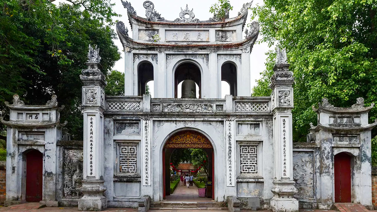 Temple of Literature in Vietnam