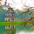 Hoan Kiem Lake in Hanoi